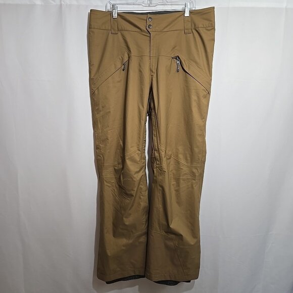 REPAIRED Patagonia Snowshot Pants Men Size Large H2no Vented Snowboard Ski Recco - Picture 1 of 12